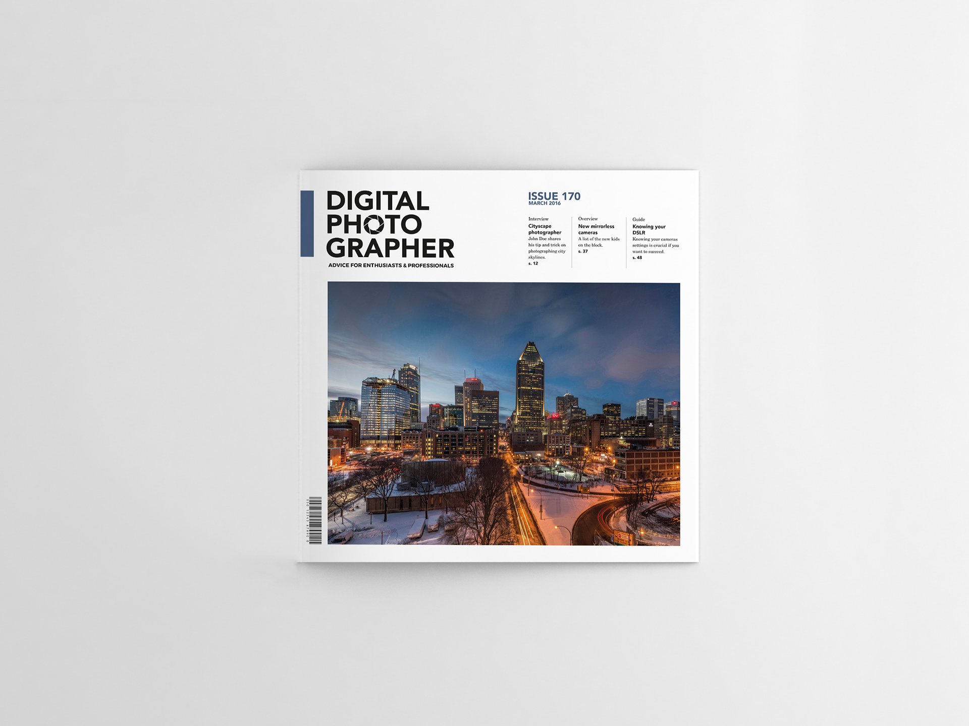Digital Photographer editorial redesign